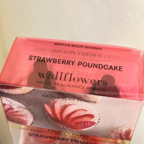 Bath & Body Works Wallflower Refills Strawberry Poundcake 2 Pack Refill - Picture 5 of 5